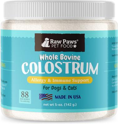 Bovine Colostrum Supplement Powder for Dogs & Cats, 5-oz