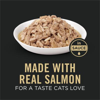 Weight Management Salmon & Rice Entree in Sauce Wet Cat Food, 3-oz can, case of 24