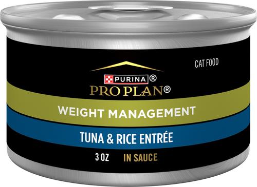 Weight Management Turkey & Rice Entree in Gravy Wet Cat Food, 3-oz can, case of 24