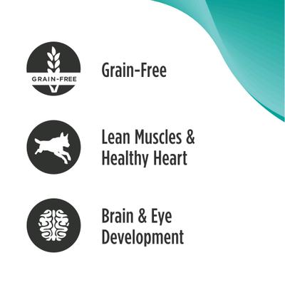 Puppy Grain-Free Turkey, Cod, & Sweet Potato Recipe Wet Pate Canned Dog Food, 13-oz, case of 12