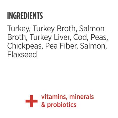 Adult Trim Weight Management Grain-Free Turkey & Cod Recipe Wet Pate Canned Dog Food, 13-oz, case of 12