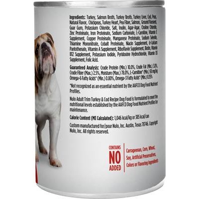 Paquete: Alimento seco Nulo con receta de bacalao y lentejas + Alimento enlatado para perros Freestyle con receta de pavo y bacalao