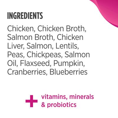 Puppy Grain-Free Chicken, Salmon, & Lentils Recipe Wet Pate Canned Dog Food, 13-oz, case of 12