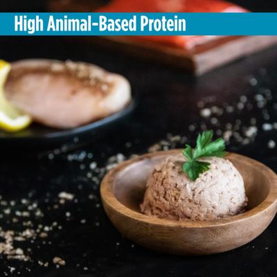 Grain-Free Salmon & Mackerel Recipe Pate Wet Canned Food for Cats & Kittens, 5.5-oz, case of 24