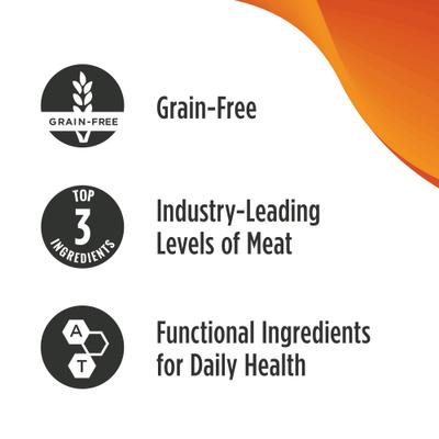 Grain-Free Turkey & Chicken Recipe Pate Wet Canned Food for Cats & Kittens, 12.5-oz, case of 12