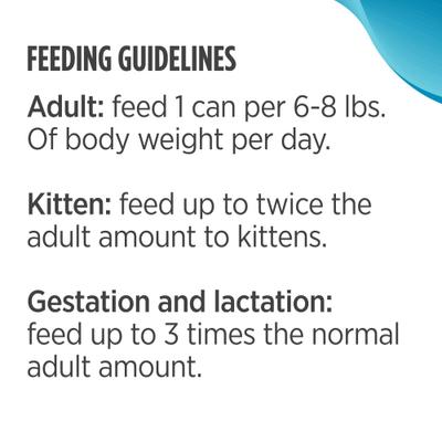 Grain-Free Salmon & Mackerel Recipe Pate Wet Canned Food for Cats & Kittens, 5.5-oz, case of 24