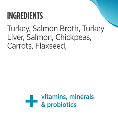 Adult Grain-Free Salmon & Chickpeas Recipe Wet Pate Canned Dog Food, 13 Ounce Cans, 12-Count, 13-oz, case of 12