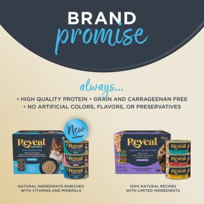 Entrees Chicken Breast in Broth Pate Recipe Grain-Free Wet Cat Food, 2.47-oz can, case of 5