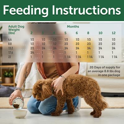 Superior Care Puppy Small Breed Grain-Free Salmon & Krill Dry Dog Food, 3.3-lb bag