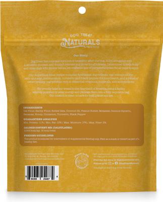 Peanut Butter & Banana Superfood Bites Dog Treats, 8-oz bag