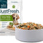 Bundle: JustFoodForDogs JustFresh Human Grade Home-Cooked Chicken & Beef Fresh Dog Food Combo, 12-oz pouch, case of 14 (7 Beef + 7 Chicken)