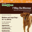 HC WormX Plus 7 Way Dewormer for Hookworms, Roundworm & Tapeworms for Medium & Large Breed Dogs, 2 count