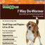 HC WormX Plus 7 Way Dewormer for Hookworms, Roundworm & Tapeworms for Small Breed Dogs, 2 count