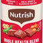 Paquete: Alimento seco con receta de carne de res, guisantes y arroz integral Rachael Ray Nutrish + Alimento enlatado con carne de res y calabaza para perros