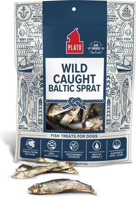 Baltic Sprat Dehydrated Dog Treats, 7.5-oz bag