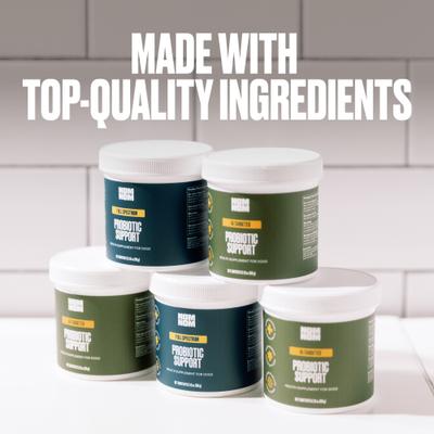 Probiotic Support Full Spectrum Digestive Health Powder Supplement Dog Food Topper, 2.12-oz jar