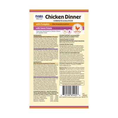 Chicken Dinner Pumpkin & Sweet Potato Wet Dog Food, 2.4-oz pouch, case of 15