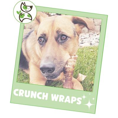 Beef Trachea Crunch Wrap Dog Chew Treats, 3 count