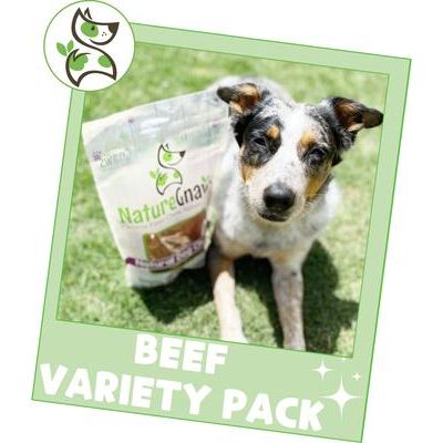 Paquete variado de masticables para perros grandes, 12 unidades