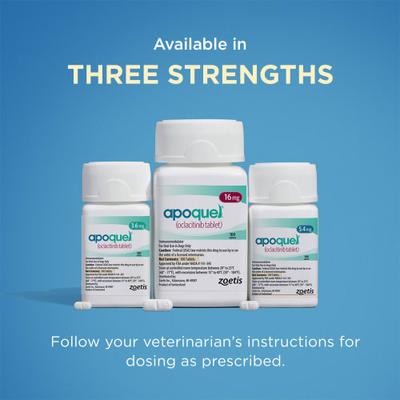 (oclacitinib) Tablets for Dogs, 16-mg, 30 tablets