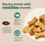 Beef Bone Broth Mini Biscuits Crunchy Dog Treats, 32-oz bag