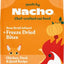Bundle: Made by Nacho Cage Free Chicken, Duck & Quail Recipe with Freeze-Dried Chicken Liver Dry Cat Food, 4-lb bag + Cuts In Gravy Recipes with Bone Broth Variety Pack Wet Food