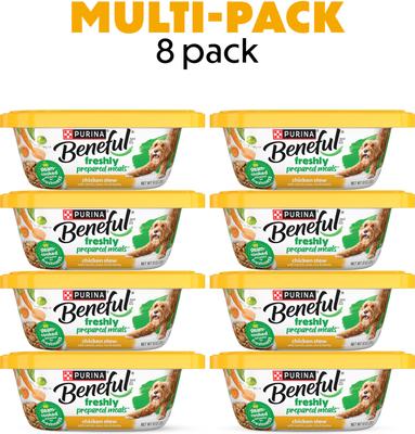 Freshly Prepared Meals Chicken Stew with Rice, Carrots, Peas & Barley Wet Dog Food, 10-oz, case of 8