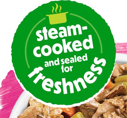 Freshly Prepared Meals Beef & Chicken Medley with Green Beans, Carrots & Wild Rice Wet Dog Food, 10-oz, case of 8