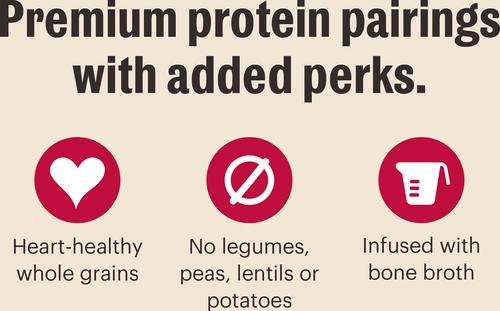 Wholemade Whole Grain Beef & Salmon Dehydrated Dog Food, 4-lb box