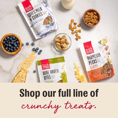 Bone Broth Bites Roasted with Beef Bone Broth, Sweet Potatoes, & Parsley Dog Treats, 8-oz bag