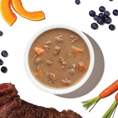 Functional POUR OVERS Immune Support Beef Stew Dog Food Topper, 5.5-oz can, case of 12