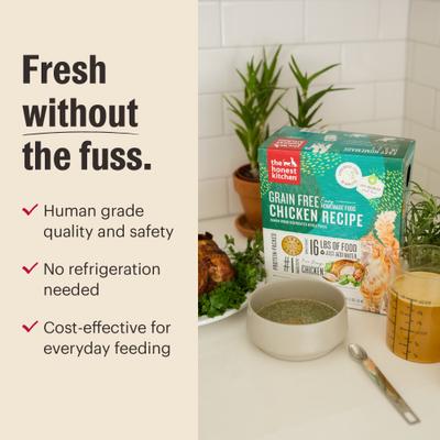 Dehydrated Chicken & Fish Grain-Free Cat Food, 2-lb box