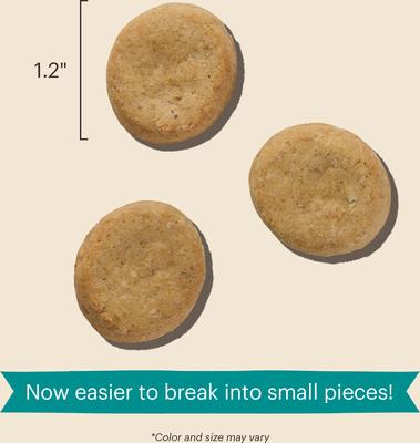 Goat's Milk N' Cookies Slow-Baked with Pumpkin Dog Treats, 8-oz bag