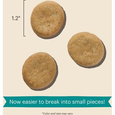 Galletas de leche de cabra y calabaza horneadas lentamente para perros, bolsa de 8 oz