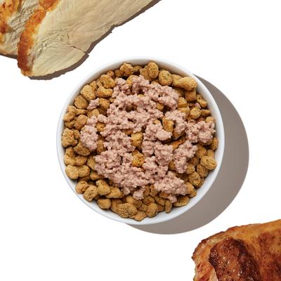 Meal Booster 99% Turkey & Duck Wet Dog Food Topper, 5.5-oz, case of 12