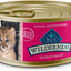 Bundle: Kitten Variety Pack - Blue Buffalo Chicken Dry Food, Chicken Canned Food, Salmon Canned Food