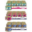 Bundle: Kitten Variety Pack - Blue Buffalo Wilderness Kitten Chicken Grain-Free Canned Cat Food, Salmon Canned Food, Chicken & Trout Canned Food