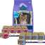 Bundle: Kitten Variety Pack - Blue Buffalo Chicken Dry Food, Chicken Canned Food, Salmon Canned Food