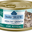 Baby Blue Healthy Growth Formula Grain-Free High Protein Chicken Recipe Kitten Wet Food, 3-oz cans, case of 24