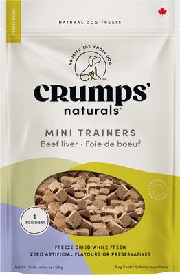Mini Trainers Freeze-Dried Beef Liver Dog Treats, 4.4-oz bag