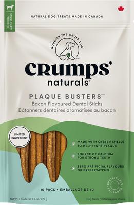 Plaque Busters with Pumpkin Spice Dental Dog Treats, 9.5-oz bag, 10 count