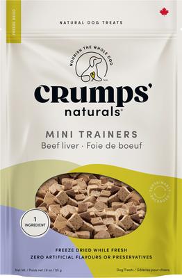 Mini Trainers Freeze-Dried Beef Liver Dog Treats, 1.9-oz bag