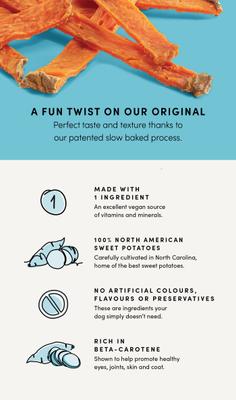 Sweet Potato Fries Grain-Free Dog Treats, 9.9-oz bag