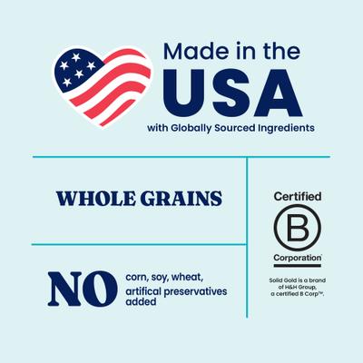 Toy & Small Breed Gut Health Real Bison & Brown Rice Whole Grain Dry Dog Food, 3.75-lb bag