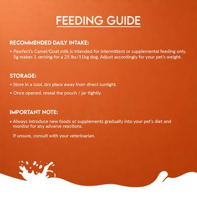 Nature's Sip Camel's Milk with Papaya, Banana, Broccoli & Flaxseed Powder Digestive Supplement for Dogs, 10-oz jar