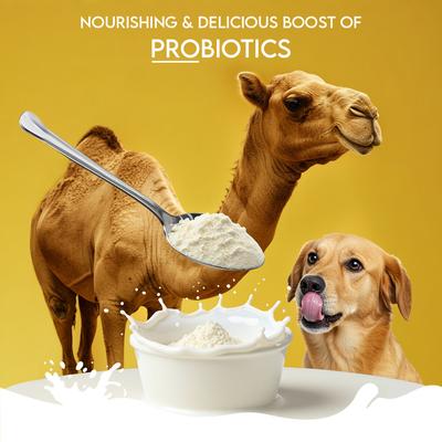 Nature's Sip Camel Milk Powder Grain-Free Dog Food Topper & Liquid Treat, 5.29-oz jar