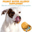 Peanut Butter Allergy Supplement with Colostrum for Dogs, 8.46-oz