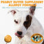 Peanut Butter Dental Supplement for Dogs, 8.46-oz