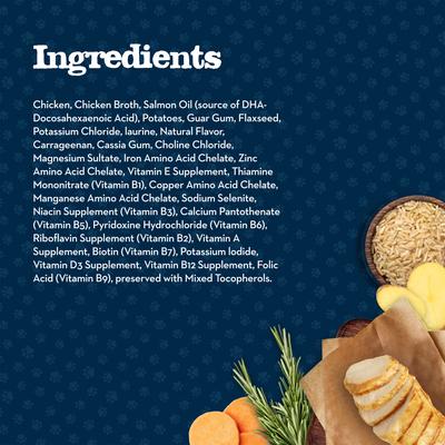 Baby Blue Healthy Growth Formula Grain-Free High Protein Chicken Recipe Kitten Wet Food, 3-oz cans, case of 24