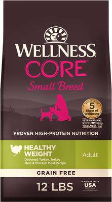 CORE Grain-Free Small Breed Healthy Weight Deboned Turkey Recipe Dry Dog Food, 12-lb bag